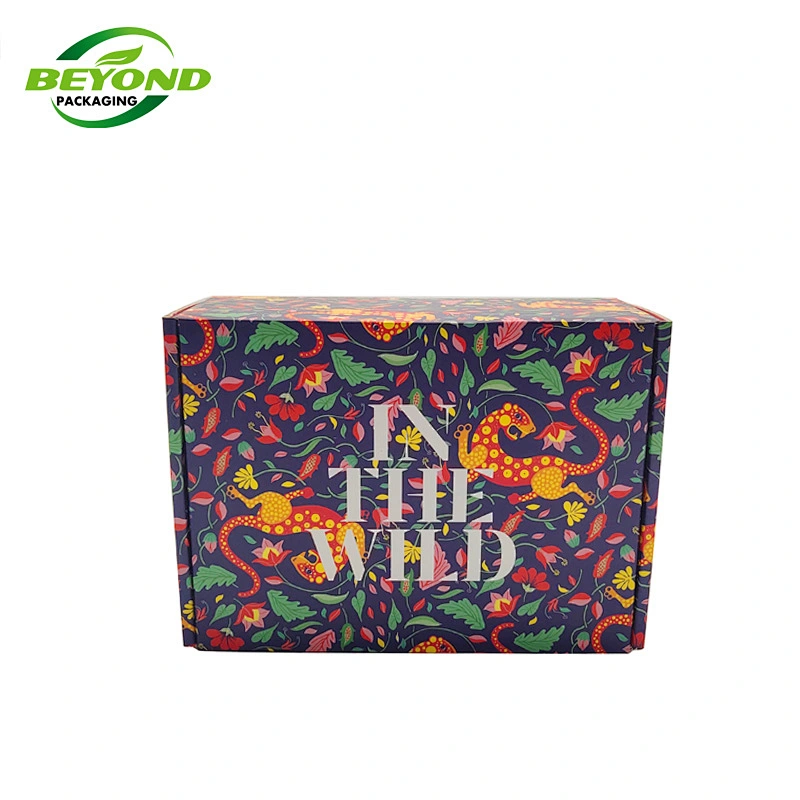 Environmental Protection Custom Logo Large  Corrugated Shipping Mailer Packaging Box For Skin Care