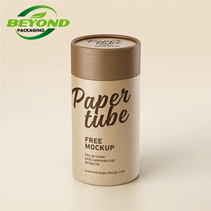 Packaging design Food Grade cardboard cylinder container for tea coffee paper tube round box packaging