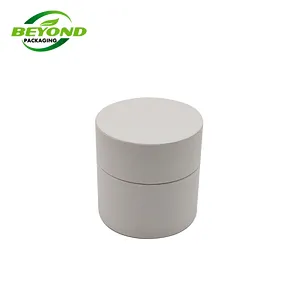 Custom Printing Eco Recyclable Sea Bath Salt Powder Cosmetic Packaging Cardboard Empty Round Cylinder Paper Tube with Top Shaker