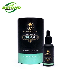 Eco Friendly  Luxury Customized CMYK Color Cosmetic Packing Box for Oil Pipette Bottle Essential Oil Bottle