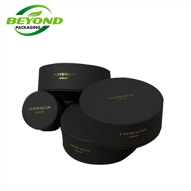 Customized Empty Round Food Grade Chocolate Boxes Art Paper Gift Box Packaging Suppliers For Christmas Sweet Box