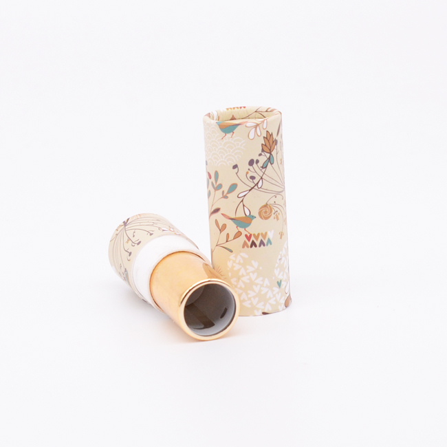 Biodegradable Promotional Eco Friendly Cardboard Paper Packaging Tube For Lip Balm/Lipstick With Twist Up Part
