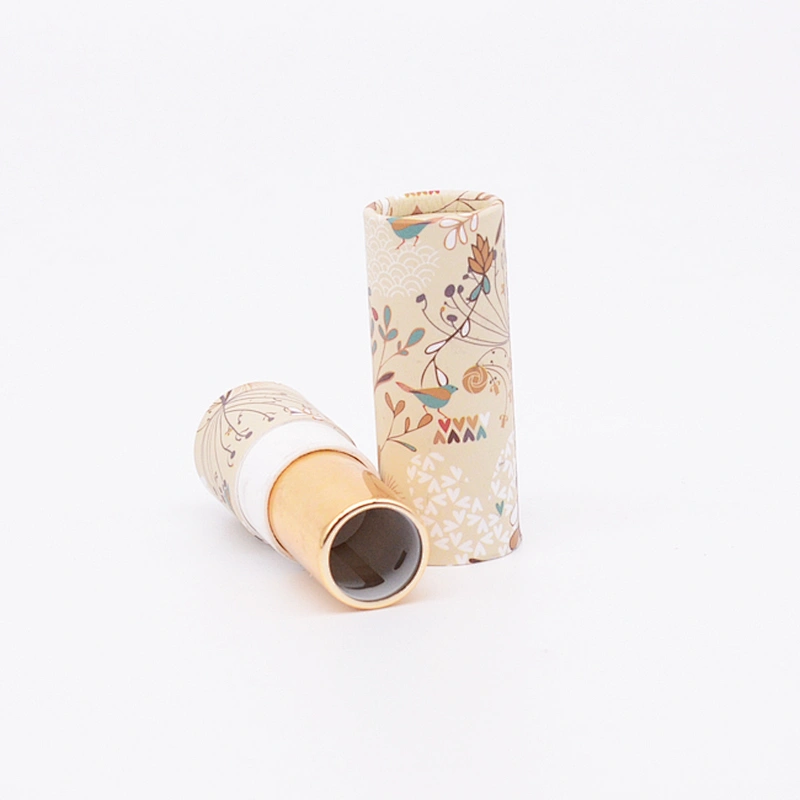 Biodegradable Promotional Eco Friendly Cardboard Paper Packaging Tube For Lip Balm/Lipstick With Twist Up Part