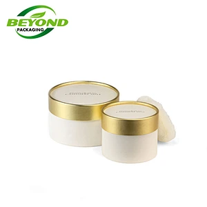 High quality round kraft custom paper tube box packaging eco friendly packaging for cosmetic loose powder
