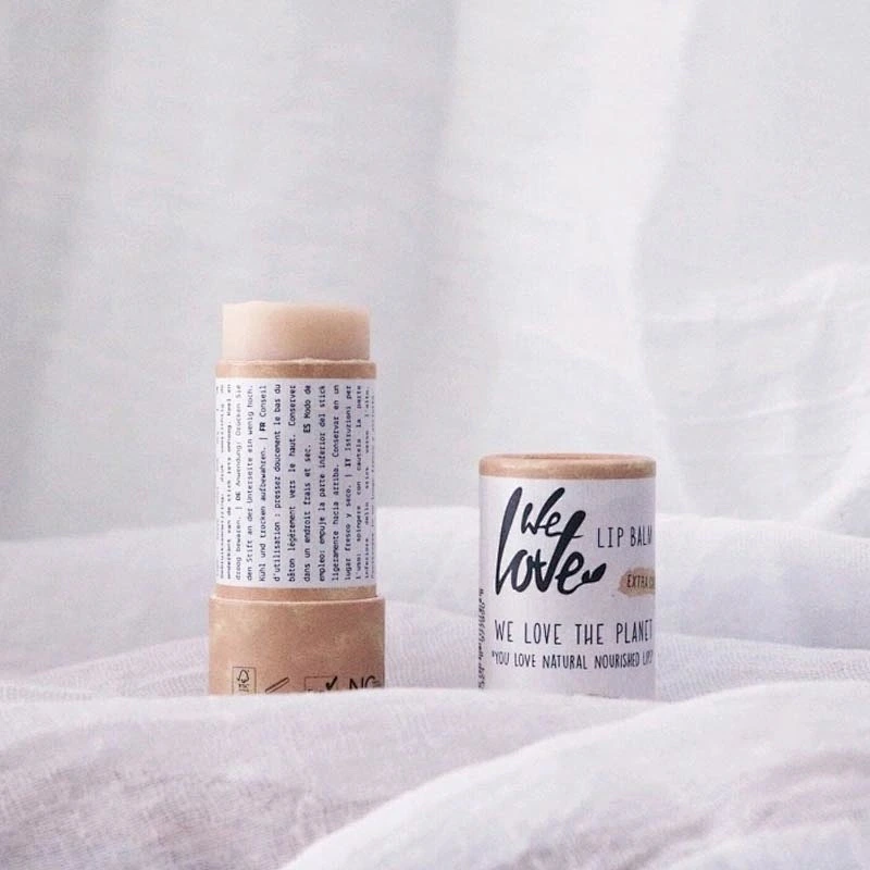 Eco Biodegradable Custom Design Push Up Paper Tube Round Cylinder Packaging For Lip Balm