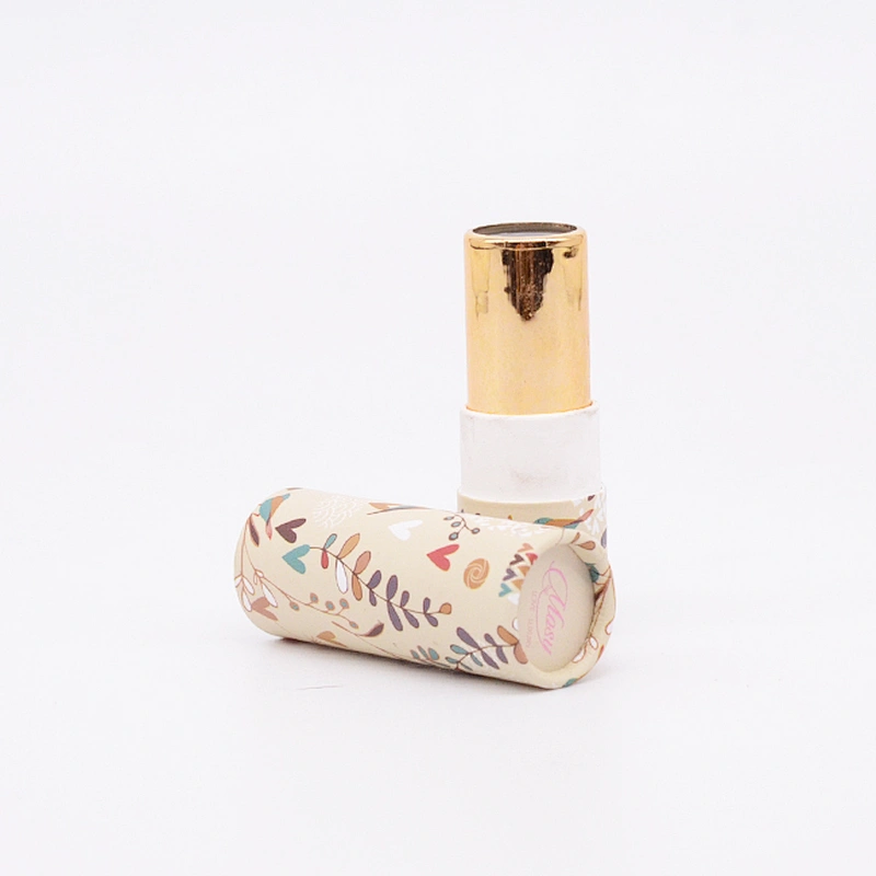 Biodegradable Promotional Eco Friendly Cardboard Paper Packaging Tube For Lip Balm/Lipstick With Twist Up Part