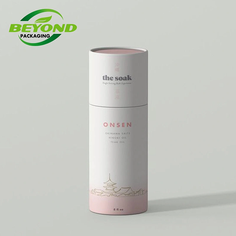 Customized eco friendly cosmetic container paper tube for essential oil perfume bottle Cosmetics