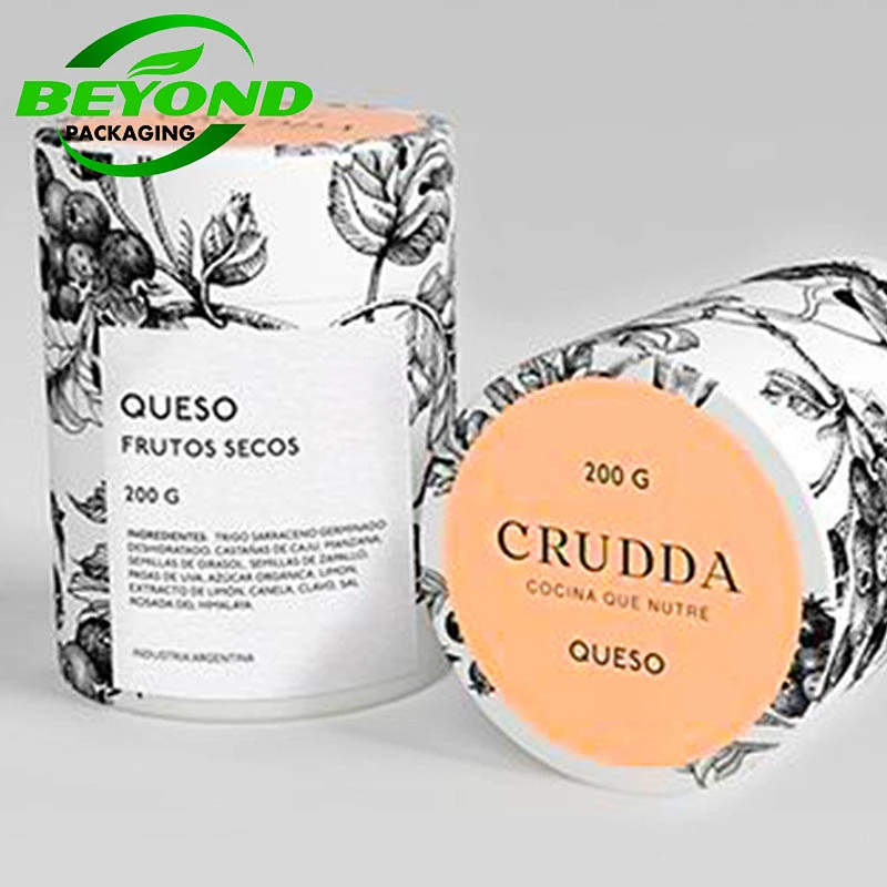 Customized Recycled High Quality Size Cheap Price Kraft Round Box Paper Tube For Candle Packaging with Logo