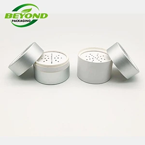 Eco Friendly Cardboard Cylinder Packaging Box Recycled  Material Loose Powder Round Paper Tube Cosmetic Packaging Tube