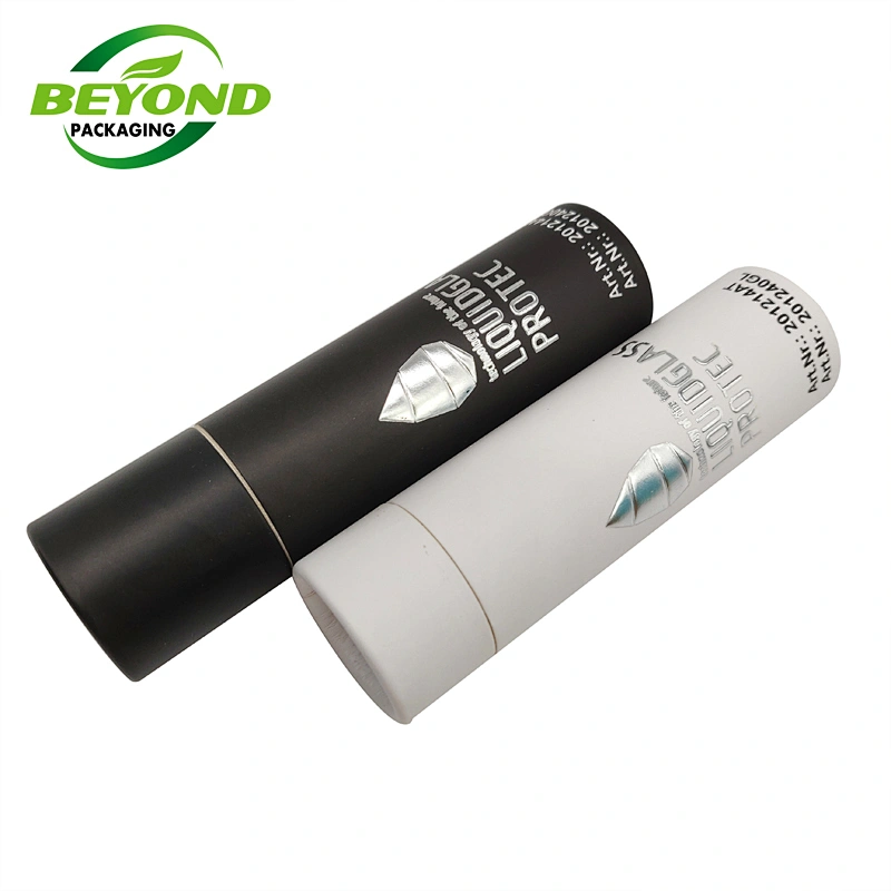 Luxury Eco Friendly Recycled Custom Printing Cardboard Hard Small Paper Box Tube for Small Cream Bottle Packaging