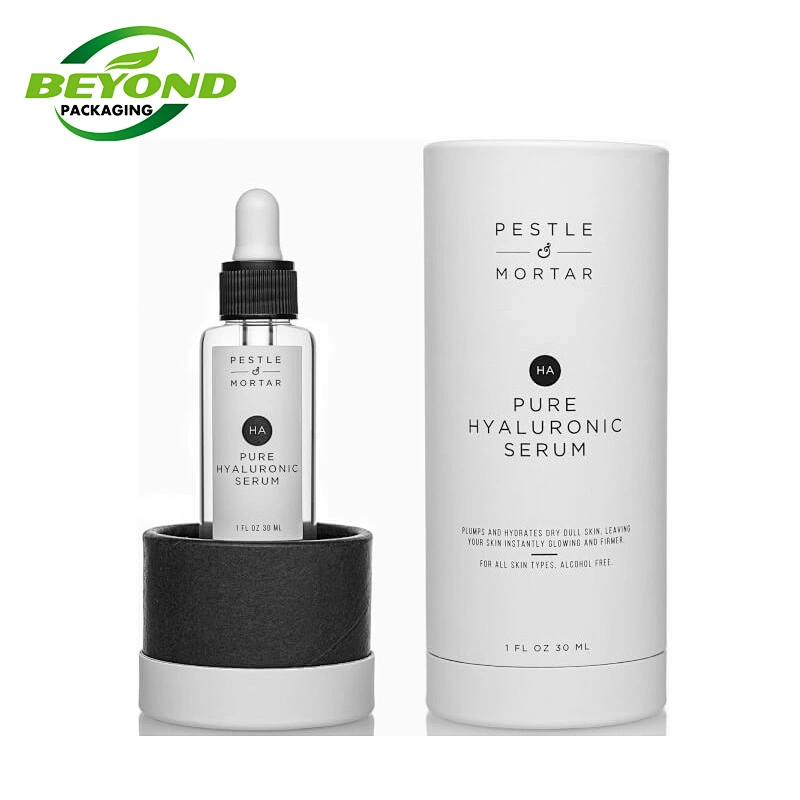 Wholesale  Private Custom Design Skincare Cosmetic Paper Tube For Essential Oil 10ml Bottles Set