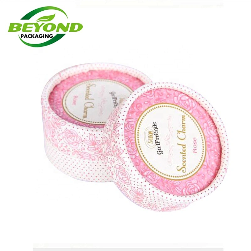 Eco friendly small kraft paper tube makeup packaging for cosmetic paper tube with custom size/printing/craft