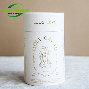 Recycled Cardboard Kraft Paper Design Costom Color Circle Packaging Box for Unique Gift Box for Perfume Bottle