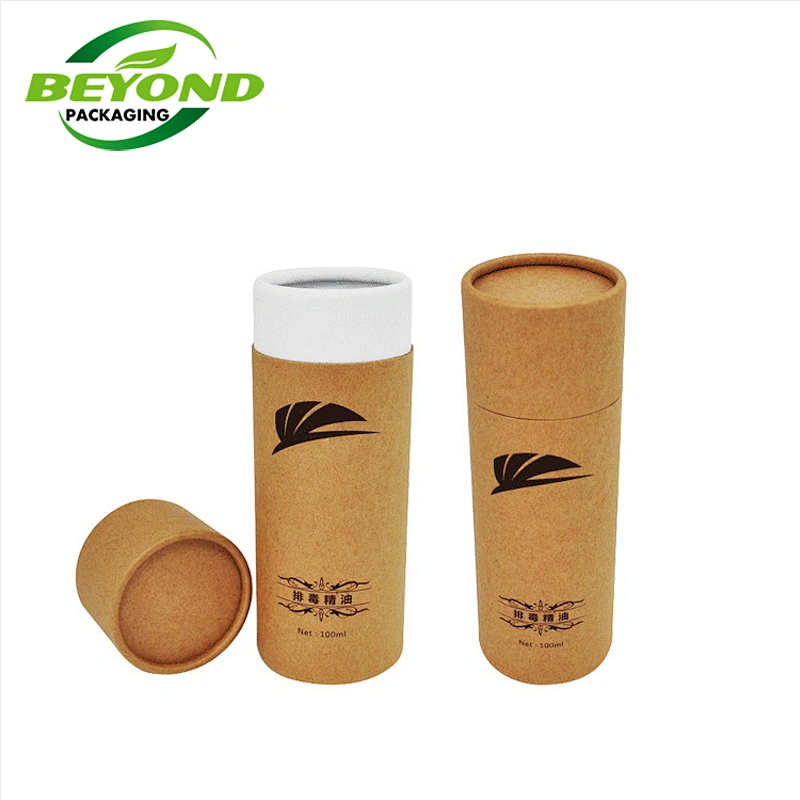 Manufacturer custom recycled Sport Tape Packaging Cans Tennis Ball Golf Ball Packaging Kraft Paper Tube