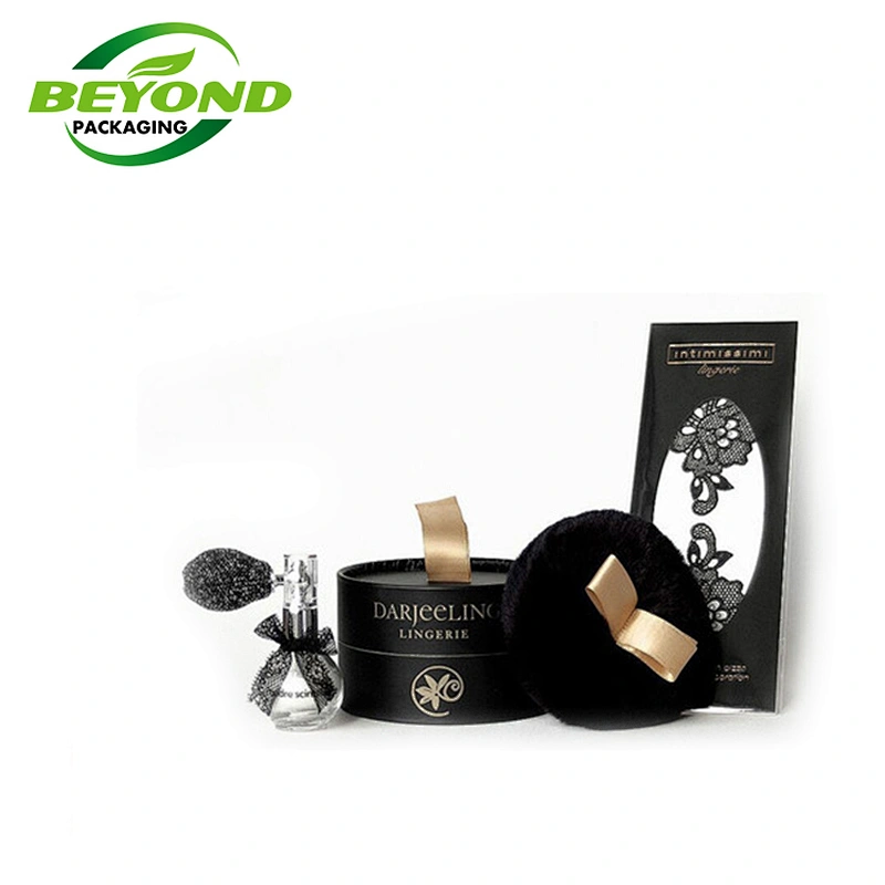 High Quality Cheap Price Cosmetic Powder Puff Paper Box Rigid Boxes Cosmetic Packaging Cosmetic Paper Box with Custom Printed