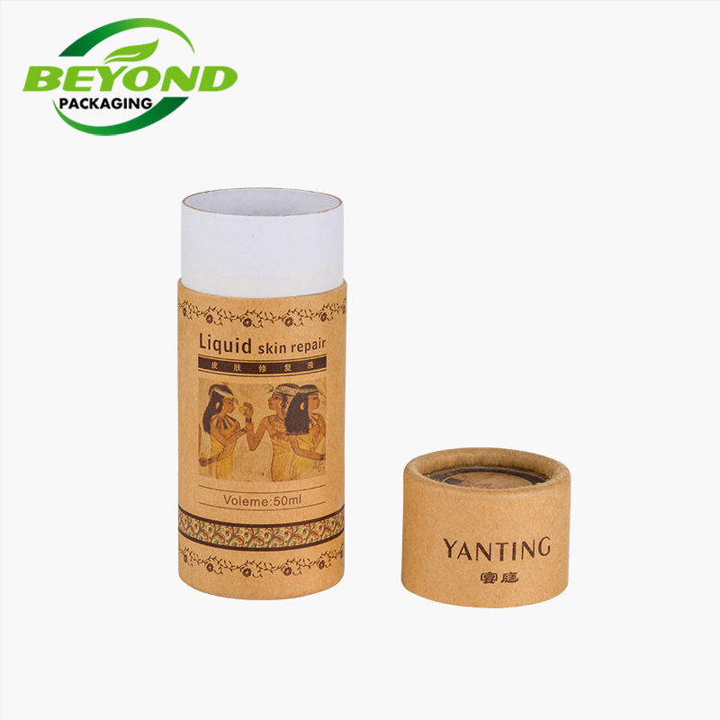 Manufacturer custom recycled Sport Tape Packaging Cans Tennis Ball Golf Ball Packaging Kraft Paper Tube
