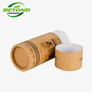 Manufacturer custom recycled Sport Tape Packaging Cans Tennis Ball Golf Ball Packaging Kraft Paper Tube