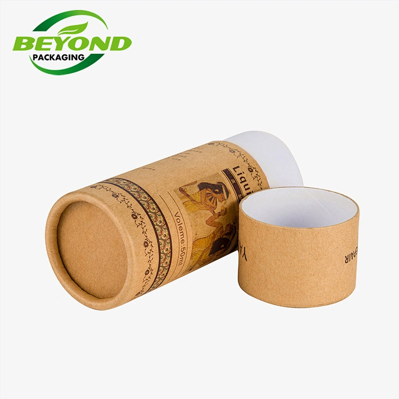Manufacturer custom recycled Sport Tape Packaging Cans Tennis Ball Golf Ball Packaging Kraft Paper Tube
