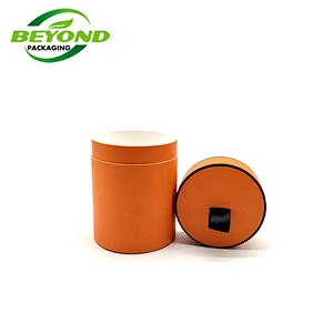Hot sale custom printing cylindrical packaging scarf round tube packaging for luxury gift box packaging