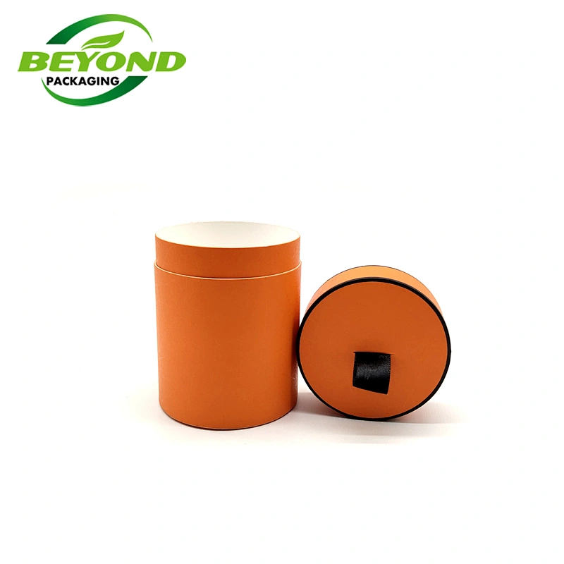 Hot sale custom printing cylindrical packaging scarf round tube packaging for luxury gift box packaging