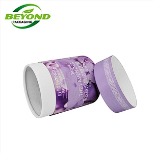 Luxury Custom Cardboard Paper Rigid Round Cylinder Tube Christmas Praline Chocolate Gift Box Pack