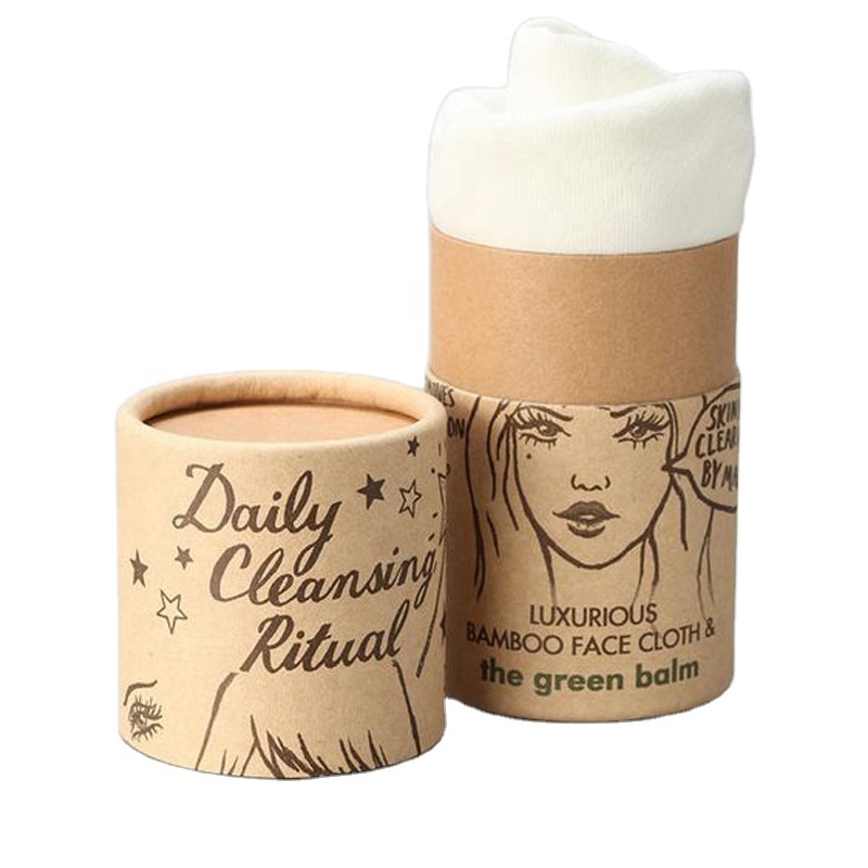 wholesale customized high quality CMYK offset printing craft cardboard white tshirt black paper tubes packaging box round
