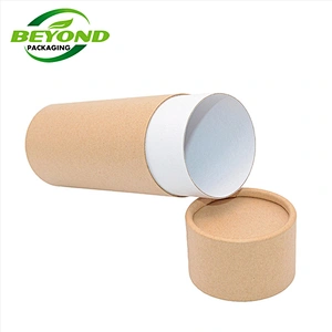 Custom eco friendly Printed Creative carton cylinder cardboard paper boxes packaging tubes