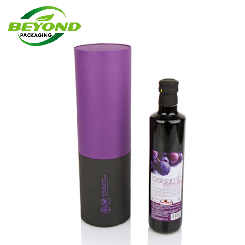 Customized Paper Box Round Tube Paper Tea Cylinder Packaging Box Tube Cylinder Wine Package Kraft Paper Tube