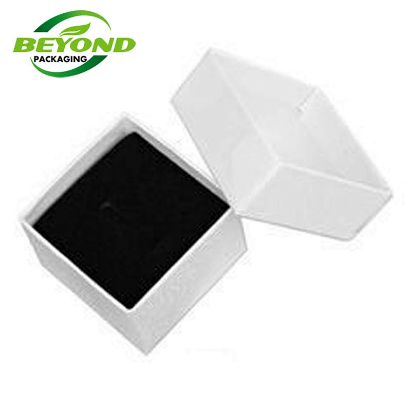 Custom Design Kraft Cardboard Square Paper Box Base and Lid Box For Electronic Project U Disk Product