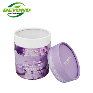 Luxury Custom Cardboard Paper Rigid Round Cylinder Tube Christmas Praline Chocolate Gift Box Pack