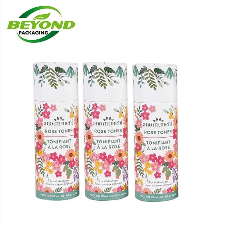 Soft Facial Wholesale Customized round tube packaging Tissues Refreshing Cylinder Tissue Box for Car