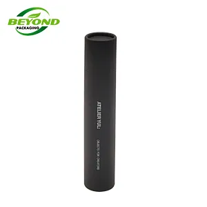 Custom Cardboard Paper Wrap Round Cardboard Incense Stick Packaging Rolled Edge Craft Paper Tube