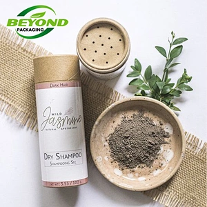 Customized Food Grade Printing Eco Sea Salt Powder Food Packaging Kraft Paper Spice Salt Shaker Paper Tube With Shake
