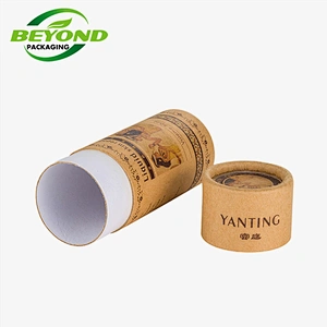 Manufacturer custom recycled Sport Tape Packaging Cans Tennis Ball Golf Ball Packaging Kraft Paper Tube