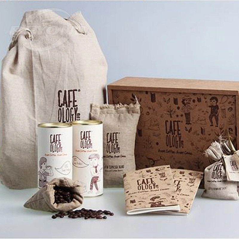 Customized Eco Friendly Coffee Tea Bags Box Luxury Food Grade Loose Tea Round Paper Boxes Gift Packaging