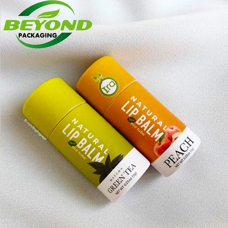 2022 China Manufacturer Kraft Paper Push Up Paper Tube For Lipstick Deodorant Tube Wholesale