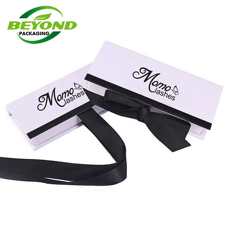 Luxury High Quality Cardboard Custom Printed Eyelash Packaging Box Empty Magnetic Closure Boxes Make Your Own Eyelash Box