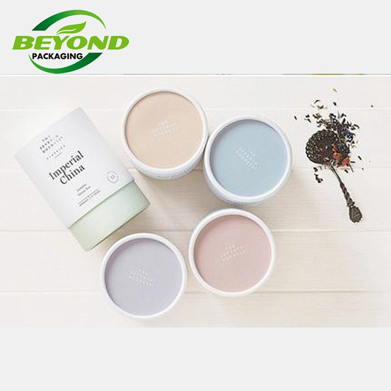 Customized Personalized Wholesale Biodegradable Push Up Paper Tube Lip Balm Deodorant Packaging Tube