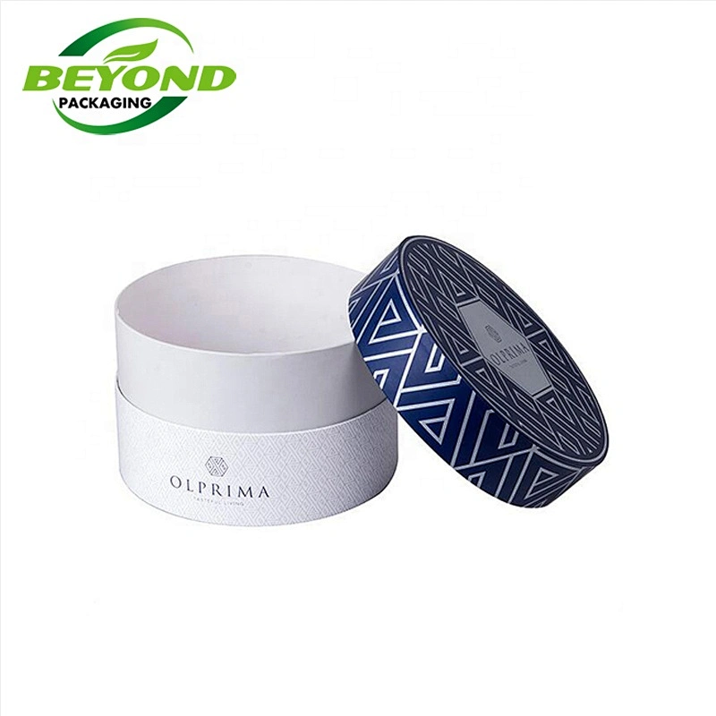 Eco friendly small kraft paper tube makeup packaging for cosmetic paper tube with custom size/printing/craft