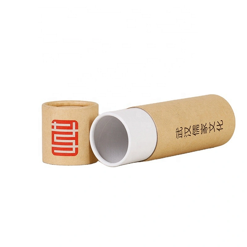 cylinder round kraft cardboard gift box packaging apparel paper tube matches paper tube sunglasses paper tube packing