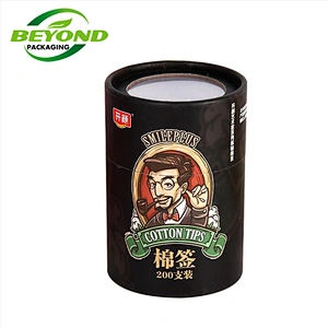 High Quality Beautiful Design Kraft Cardboard Cylinder Core Tube Round Hat Box With Clear Window/Lid For Clothes Packaging