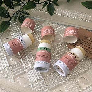 Custom Brand Design Biodegradable Kraft Cardboard Deodorant Stick Container Packaging Push Up Paper Tube