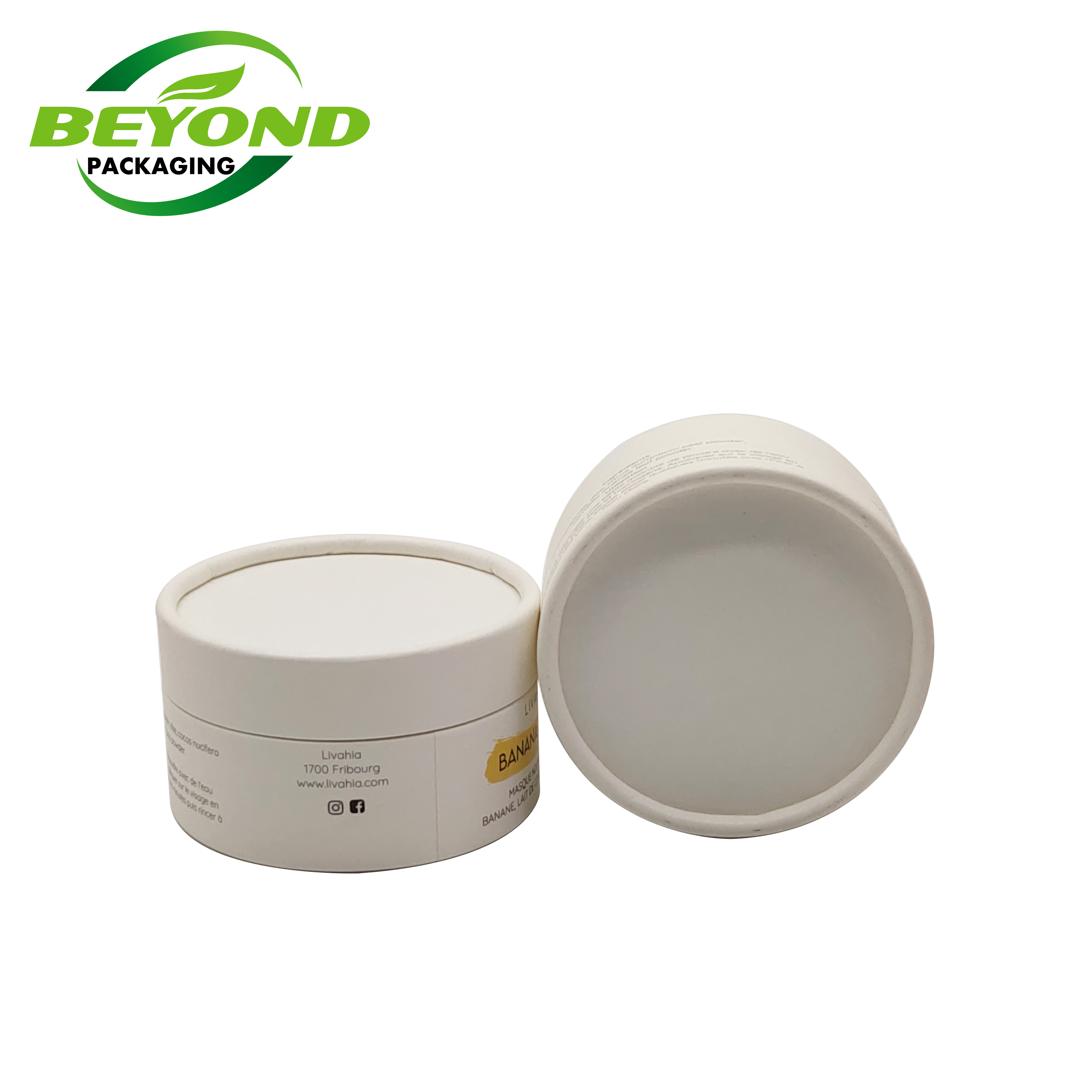 Customized Logo Design Printed Fancy Paper Cosmetic Box Packaging Tube Round Cylinder Skin Care Gift Boxes