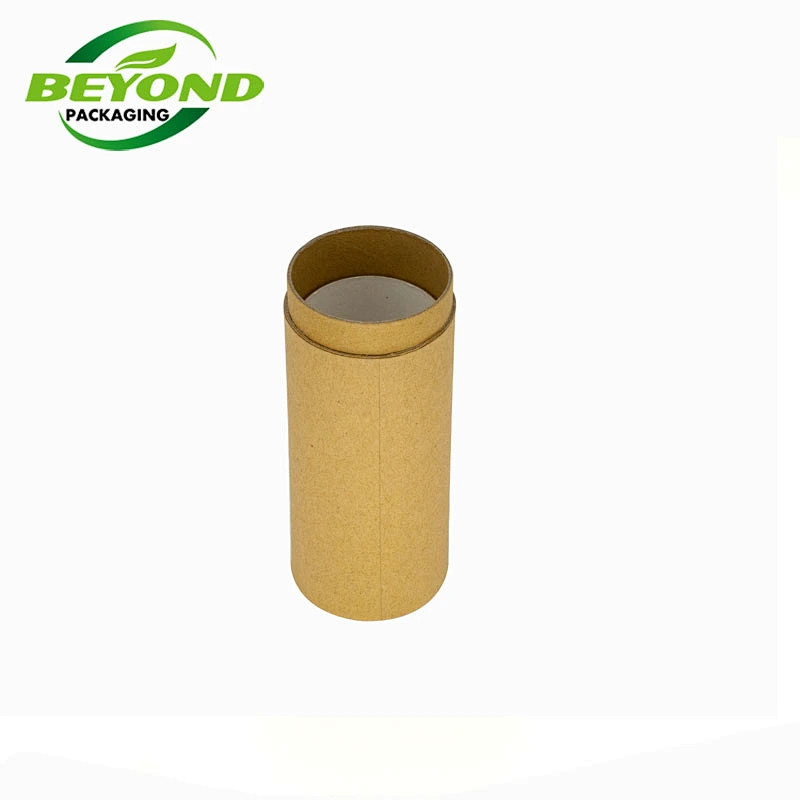 Recycled High Quality Kraft Cosmetic Cardboard Tube With Powder Shaker Dry Shampoo Packaging