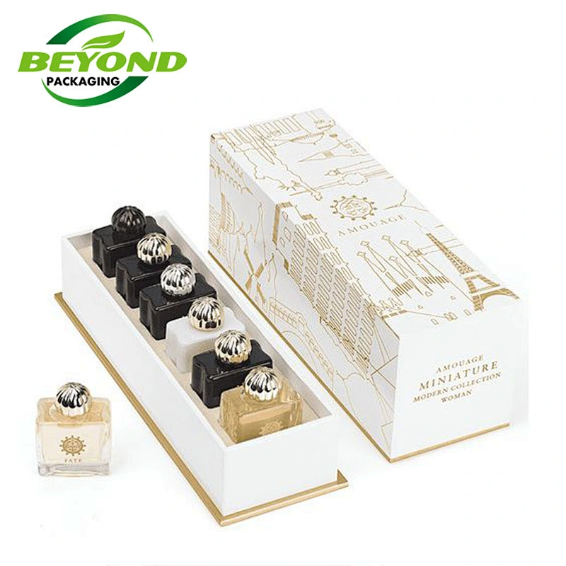 Eco Friendly Luxury Cardboard Beautiful Gift Paper Box For Mail Polish Bottle Perfume Bottle Cosmetic Packaging
