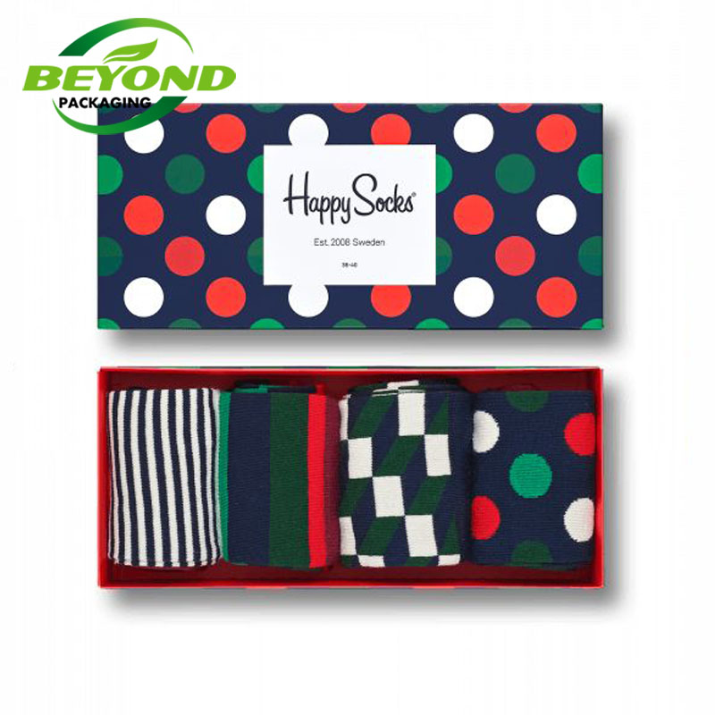 Custom Shape and Printing Environmental Protection Paper Cardboard Box Packaging For Underwear Or Baby Shower