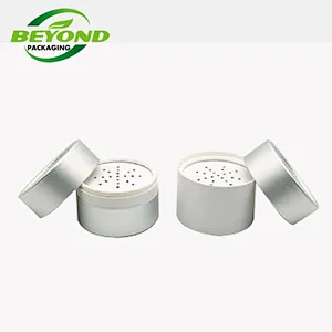 Custom Printing Eco Spice Powder Food Packaging Luxury Round Cardboard Canister Empty Paper Tube With Top Shaker