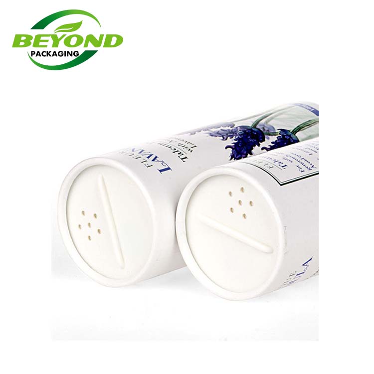 Biodegradable Food Kraft Paper Tube Round Packaging Oil Proof Lined Cardboard Shaker Paper Tube For Spice Powder
