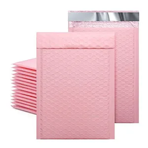 Biodegradable air padded bubble envelope custom logo print bubble mailers courier delivery package clothing shipping bags