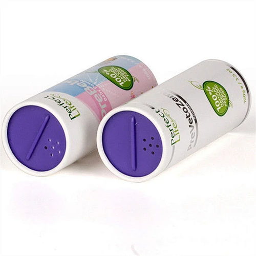 Direct Manufacturer Food Grade Cardboard Paper Tube Spice Shaker Top Bath Salt Powder Packaging With Custom Printing